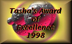 Tasha's Award of Excellence